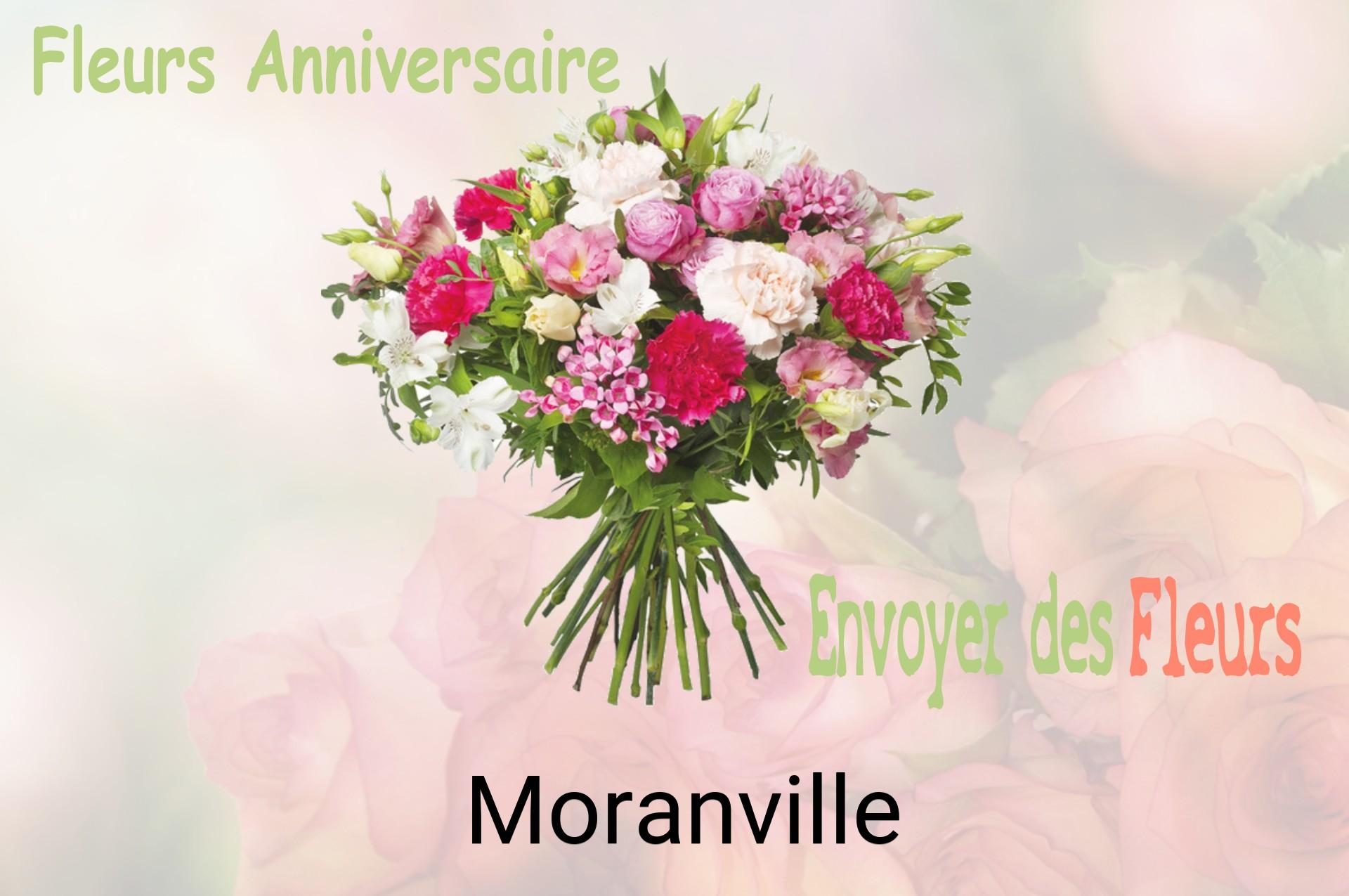 Bouquet de fleurs d’anniversaire livré à Moranville