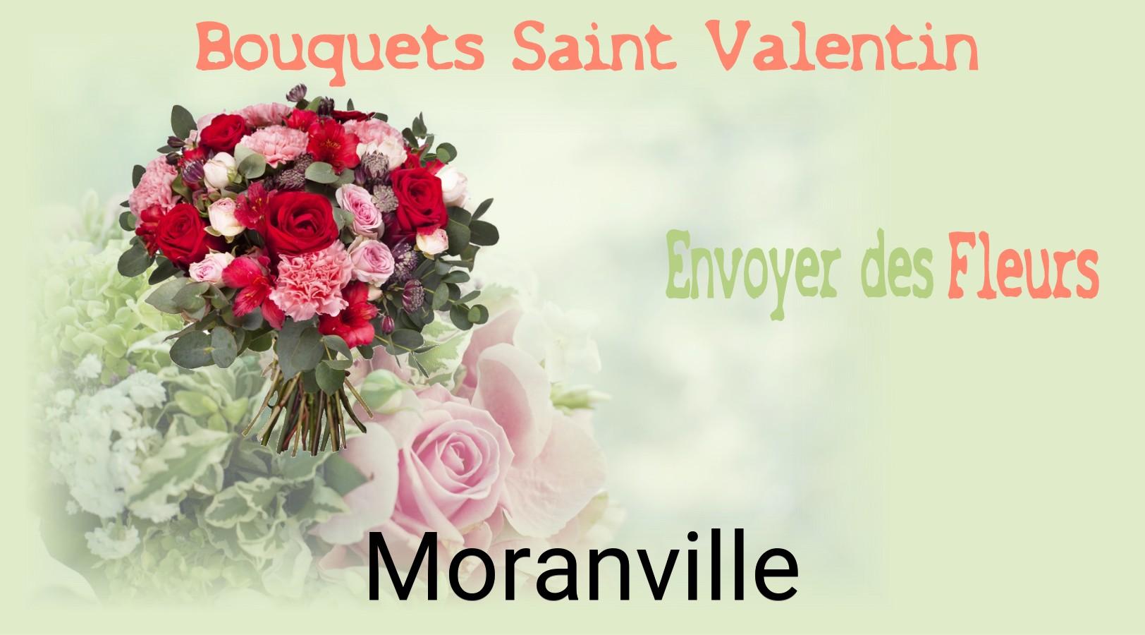 Roses de Saint-Valentin livrées à Moranville