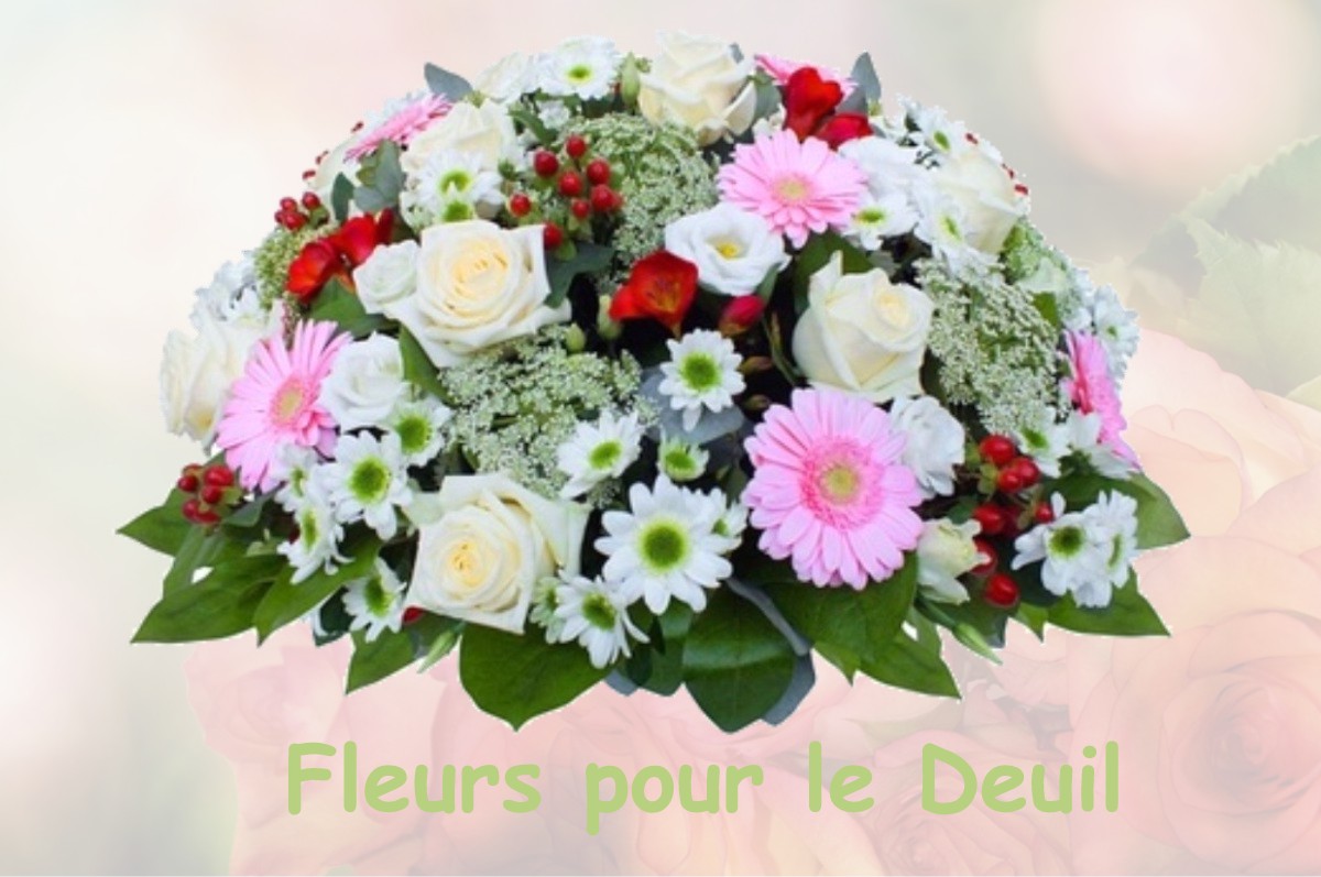 fleurs deuil MORANVILLE